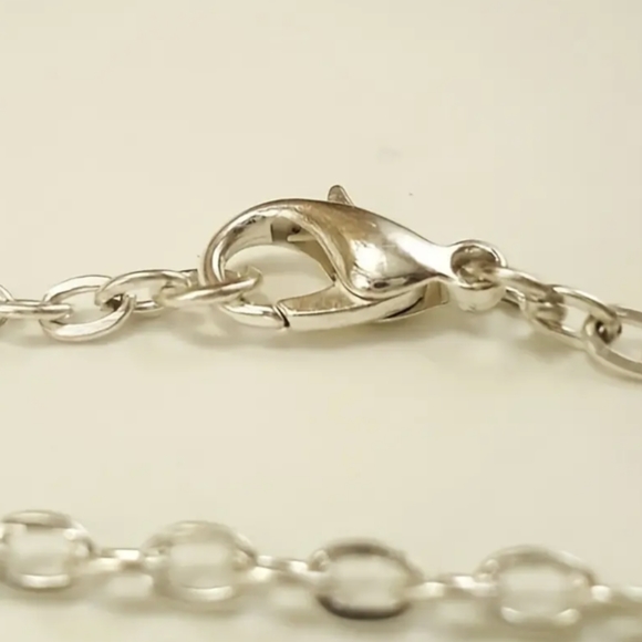 👁️Evil Eye Round Pendant Necklace Protection Unisex Stainless Steel NWT - Picture 5 of 9